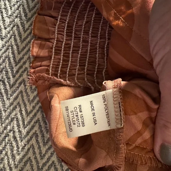 Altar'd State Rust Swirl Crop Top - Picture 7 of 8